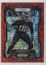 2023 Panini Prizm Red Sparkle Prizm Denico Autry #283 15ej