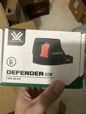 Vortex Defender-CCW 6 MOA Red Dot Sight DFCCW-MRD6