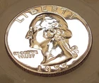 1955  Proof Quarter 90% SILVER  Blazing Mirrored Surfaces #202 ~ 21