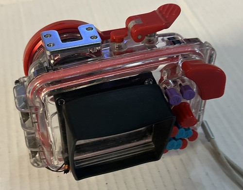 Olympus PT-043 Waterproof Underwater Case Housing - Untested #G633 - Picture 6 of 15