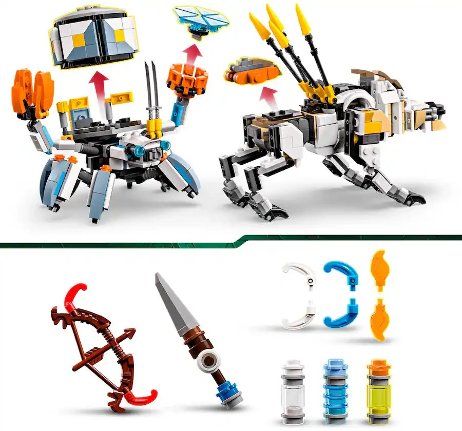 LEGO Horizon: Aloy & Varl Vs. Shell-Walker & Sawtooth (77037) for