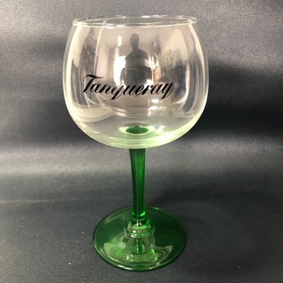 Tanqueray Gin - Green Stem Large Balloon Gin Glas