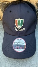 Pine Valley Golf Hat Black XL Fit **NEW PROSHOP PURCHASE**