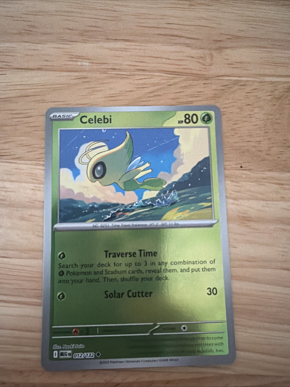 Celebi 012/132 Me01: Mega Evolution Reverse Holo