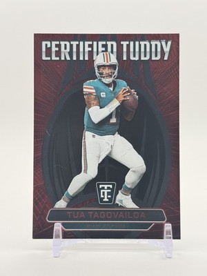 2024 Panini Totally Certified TUA TAGOVAILOA#11 Miami Dolphins Mirror Red#/249