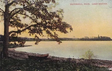 Haverhill Massachusetts MA Lake Kenoza Postcard C34