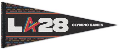 Los Angeles 2028 Summer Olympic Games Official 12x30 Felt
