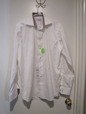 Eton mens shirt white size 39 15-1/2
