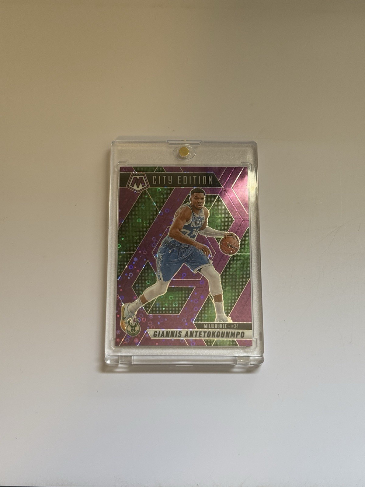 2024-2025 Panini - Mosaic Basketball #282 Giannis Antetokounmpo Purple Disco /50