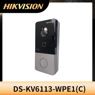 Hikvision DS-KV6113-WPE1(C) Door Station 2MP IP Video Doorbell PoE WiFi