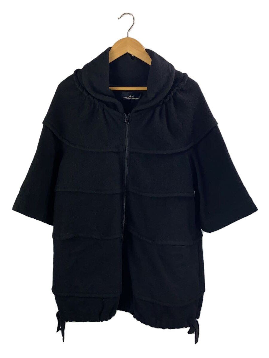 COMME des GARCONS altra giacca S lana nera tinta unita TF J007 usata