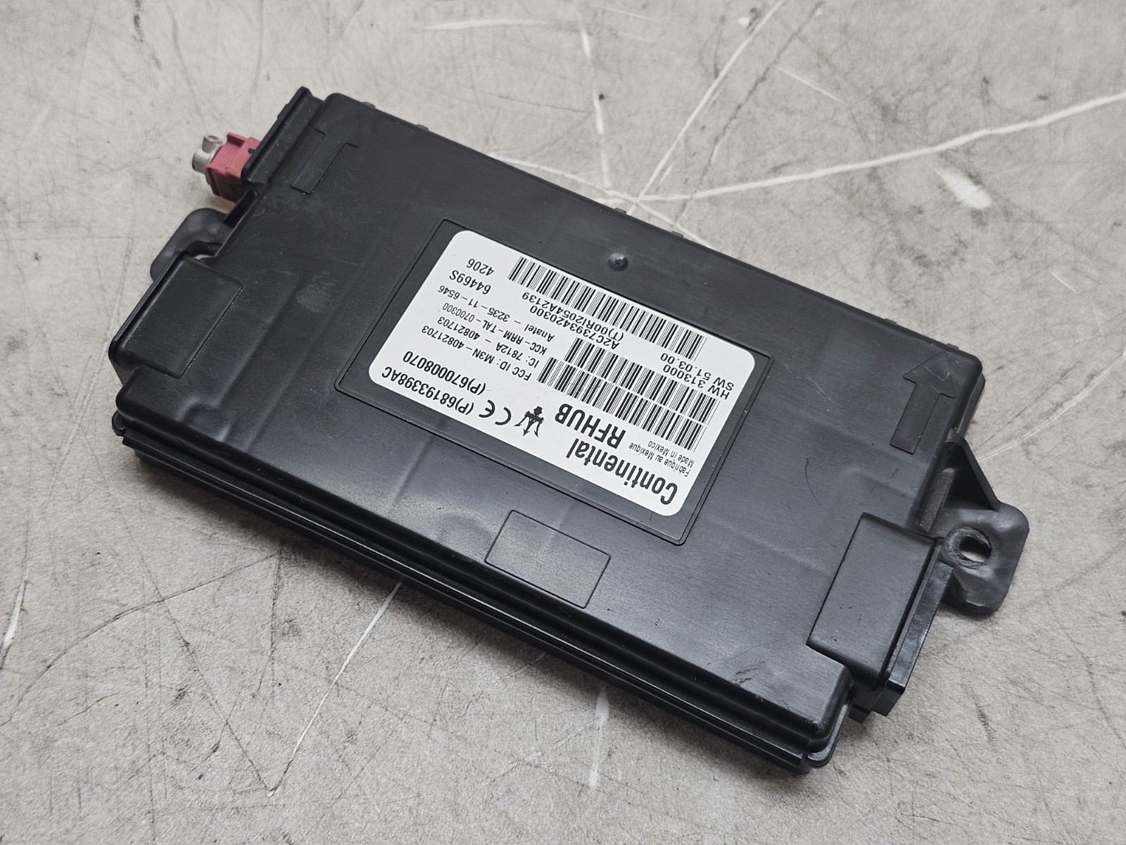 Maserati Quattroporte 2014-2017 Keyless entry module P/N 670009025