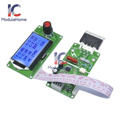LCD LED Pulse Encoder Spot Welder Machine Time Control Digital Module 40A/100A