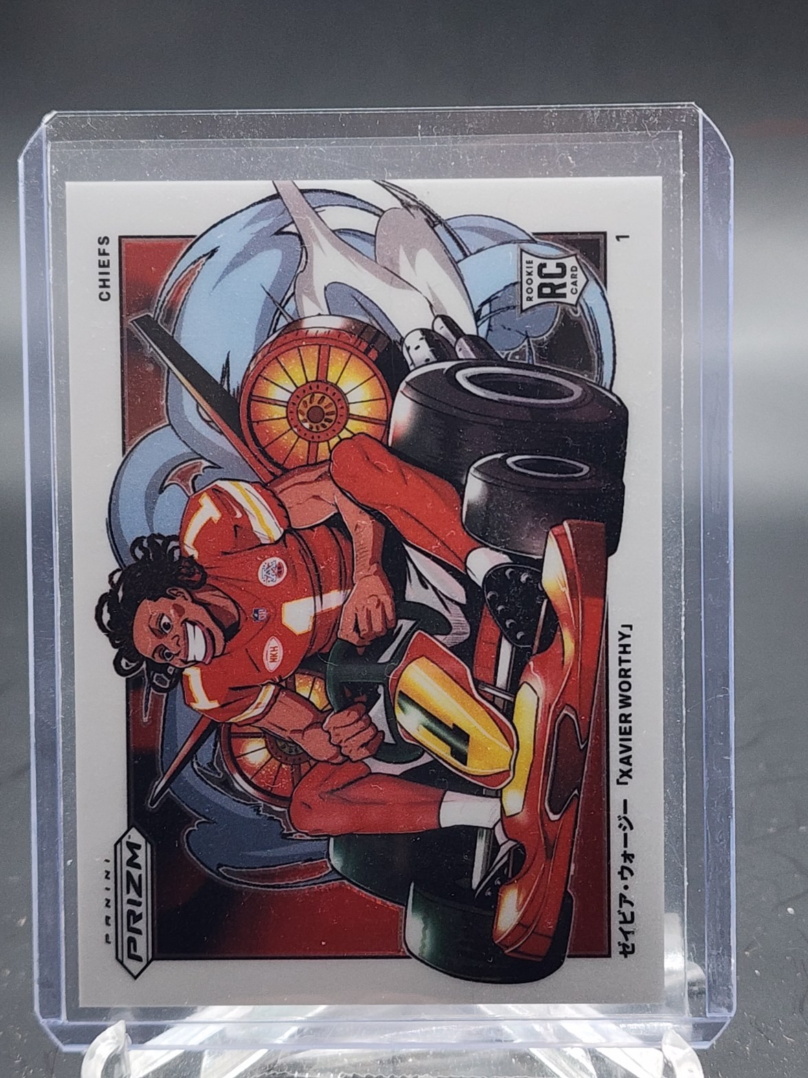 Xavier Worthy Panini Prizm Manga #MXWO Base