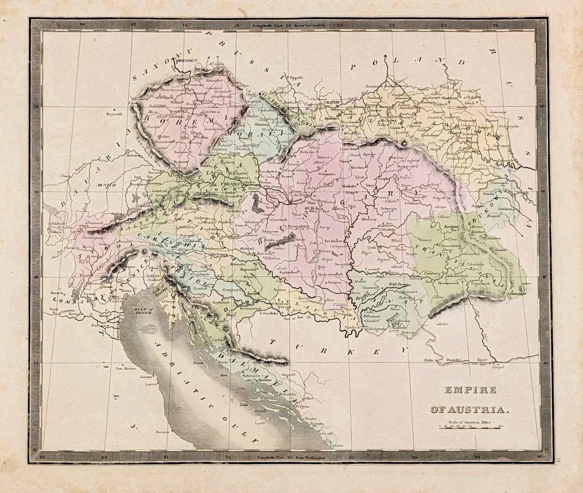 维也纳古董欧洲地图、地图册1800-1899 日期范围奥地利| eBay