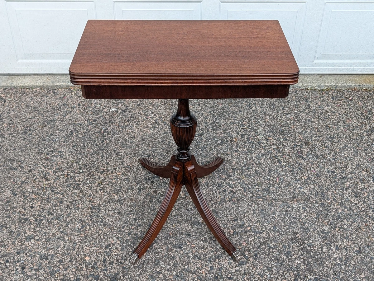 Original Card/Game Table Antique Tables 1920-1949 Time Period