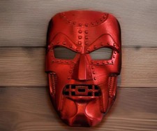 Dr Doom Mask 3D Printed-Red