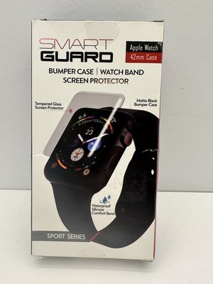 Smart Guard Bumper Case Watch Band Screen Protector for Apple Watch 42 mm