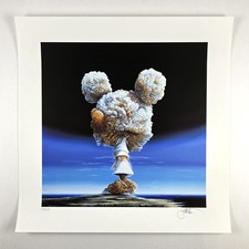 Impresión artística firmada numerada de Jeff Gillette H Bomb Mickey 20/100