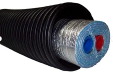 100 Ft of Commercial Grade EZ Lay 5 Wrap Insulated 3/4" NB Pex Tubing With 12-2