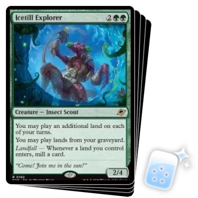 ICETILL EXPLORER X4 Edge Of Eternities EOE Magic MTG MINT CARD | eBay
