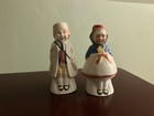 Vintage Japan Figural Ceramic Dutch Boy & Girl Salt & Pepper Shakers, 2pc — photo 4