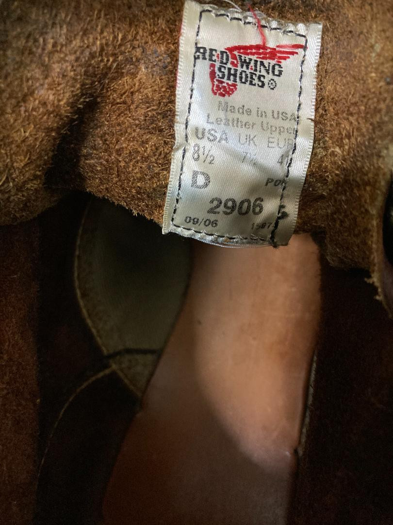 REDWING 2906 Lineman Boots 8.5D Brown #0127 | eBay