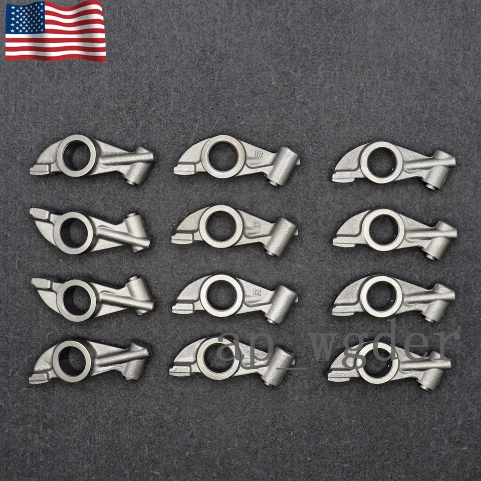 Juego completo de 12 brazos basculantes para Nissan D21 1990-1994 2,4 L l4 KA24E 13257-40F06 Foto 2 de 4