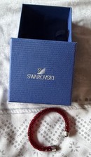 Swarovski Red Crystaldust Cuff Bracelet