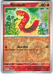 Sizzlipede 036/162 Temporal Forces Reverse Holo Common