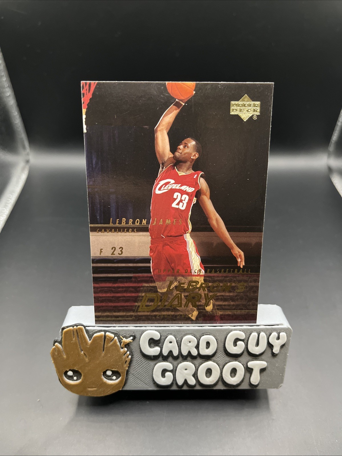 2003-04 UPPER DECK #LJ15 LEBRON'S DIARY LeBRON JAMES ROOKIE RC CAVALIERS 2003