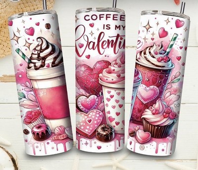 Beautiful Chicolate 20 Oz Tumbler Stainless Steel With Lid￼