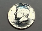 1966 SMS BU (Special Mint Set) 40% silver Kennedy half. Semi-proof-like. #5