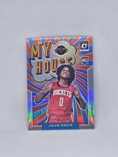 Panini Donruss Optic My House Jalen Green #17 Holo Prizm Rookie Rockets