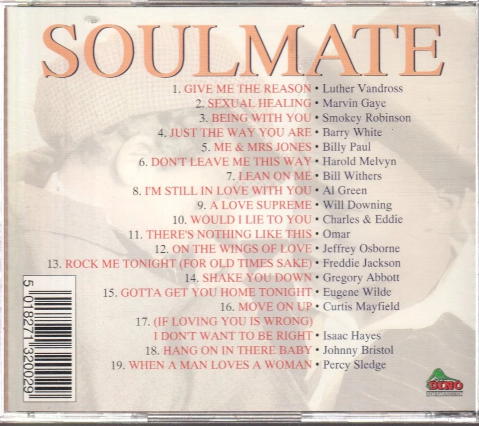 Verschiedene Soulmate CD UK Dino Unterhaltung 1994 DINCD82 - Bild 2 von 2