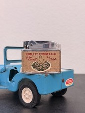 Vintage Dalton Poultry Company Advertising Petrol Oil Lighter Dalton Georgia