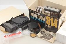  Exc 5 in Box Canon Auto Zoom 814 Super 8 8mm Cine Movie Film Camera From JAPAN