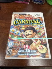 New Carnival Games Nintendo Wii - Complete In Box 