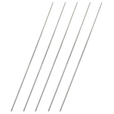 5-Pcs M3 x 300mm Stainless Steel Fully Threaded Rods 304 for DIY Projects