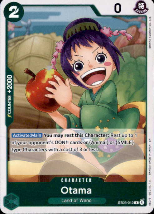 Otama Foil R Extra Booster: One Piece Heroines Edition EB03-012 NM 2026