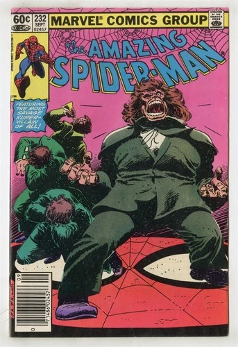 Amazing Spider-Man #232 VF 8.0 white pages  Mr. Hyde  Marvel  1982  No Reserve