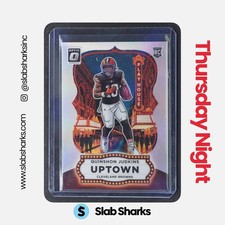 2025 PANINI DONRUSS OPTIC #17 QUINSHON JUDKINS UPTOWN RC ROOKIE