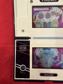 Nintendo GAME And & WATCH Pinball Multi Screen 1983 Good Shape Works PB-59