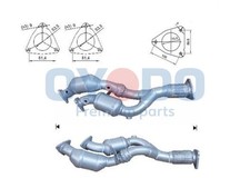 Katalysator Oyodo 10N0152-OYO für VW TOUAREG 7LA 7L6 7L7 PORSCHE CAYENNE 9PA