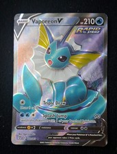 Vaporeon V (Full Art) 172/203 SWSH07: Evolving Skies Holo on eBay