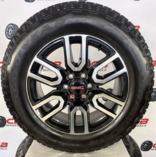 Gmc Sierra 1500 At4 20 Oem Machined Gloss Black Takeoff Wheels And Tires Gmc Sierra 1500 At4 20 Oem Machined Gloss Black Takeoff Wheels And Tires