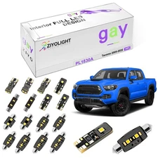 LED Light Bulbs for 2005-2022 Toyota Tacoma Interior Light Kit White Dome Light