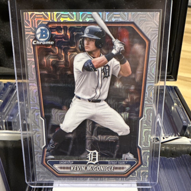 2026 Bowman Kevin McGonigle Detroit Tigers Baseball Card