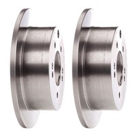 2 Bremsscheiben Ø 262 Mm Voll Bosch Bremsen-Expertise Passend FüR U.A. KIA Soul