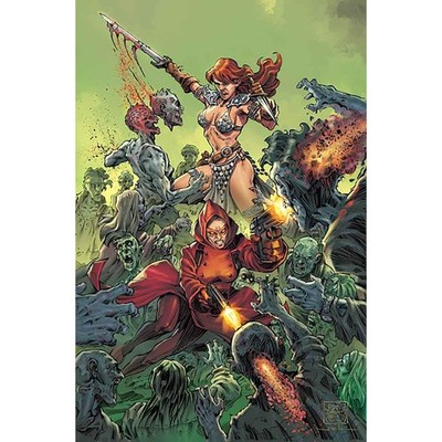 Die!Namite Blood Red #4 Cover G 1:15 Roberto Meli Virgin Variant Dynamite